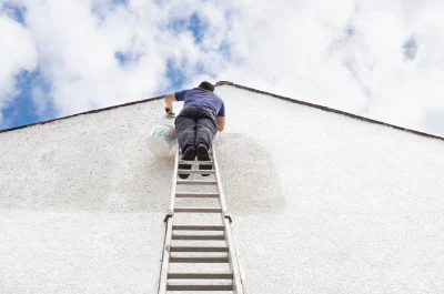 Peinture extérieure à la Fage-Montivernoux — façades et ravalement